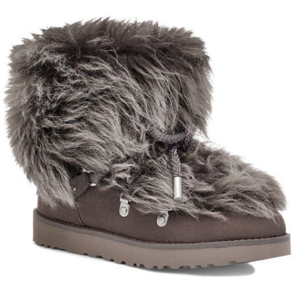 Brand New UGG Classic Posh Mini Fur